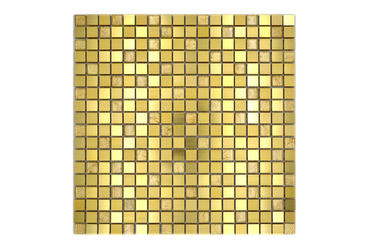 Mosaik Guld Karlstad - 001 | 0,09 m²/ark