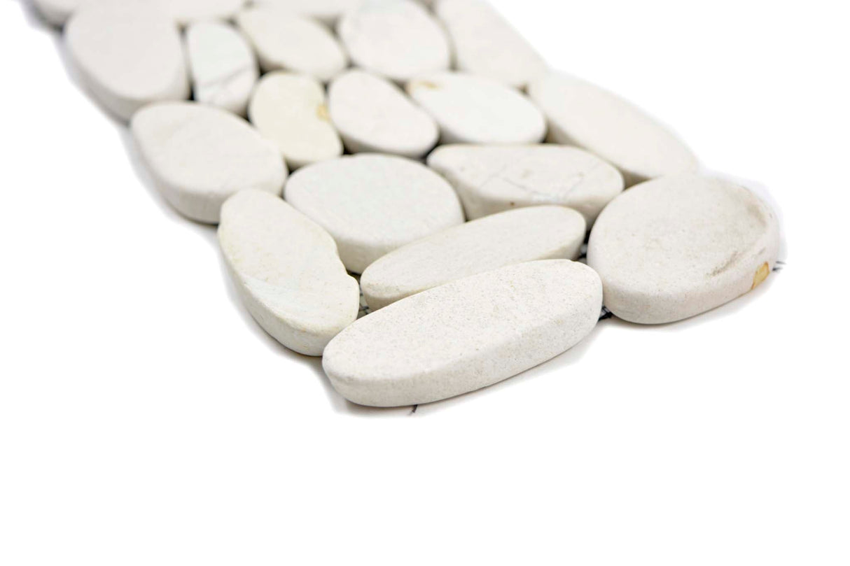 Bård (Klinker) Vit Mariestad - 006 | 30-70x8mm. Säljs styckvis.