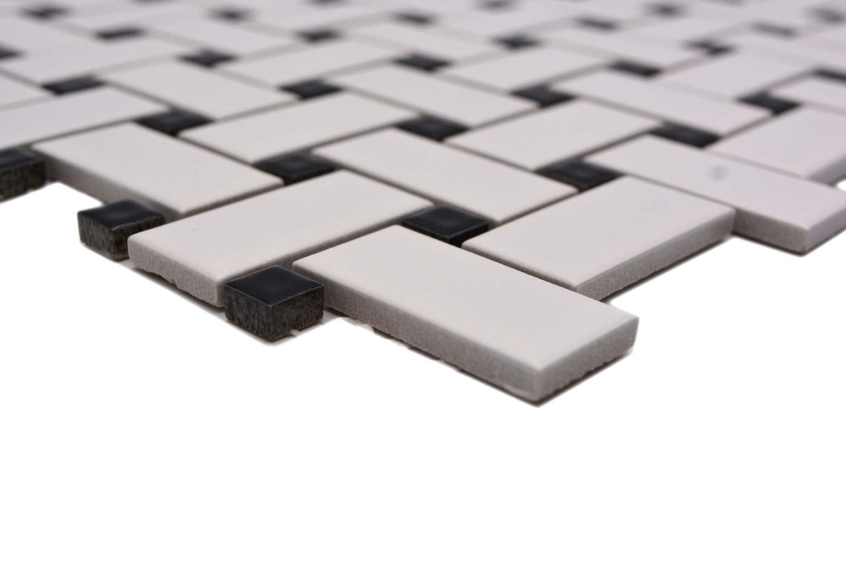 Mosaik Vit Malmö - 002 | 0,09 m²/ark