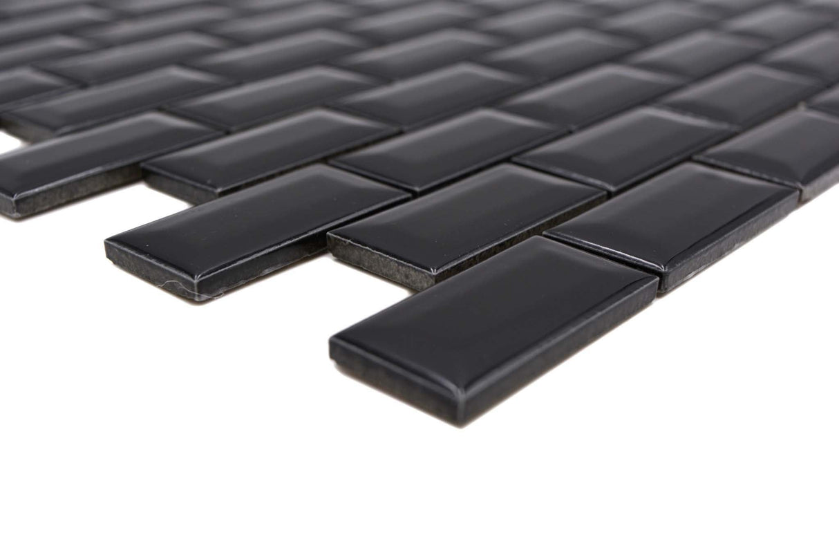 Mosaik Svart Falun - 001 | 0,09 m²/ark