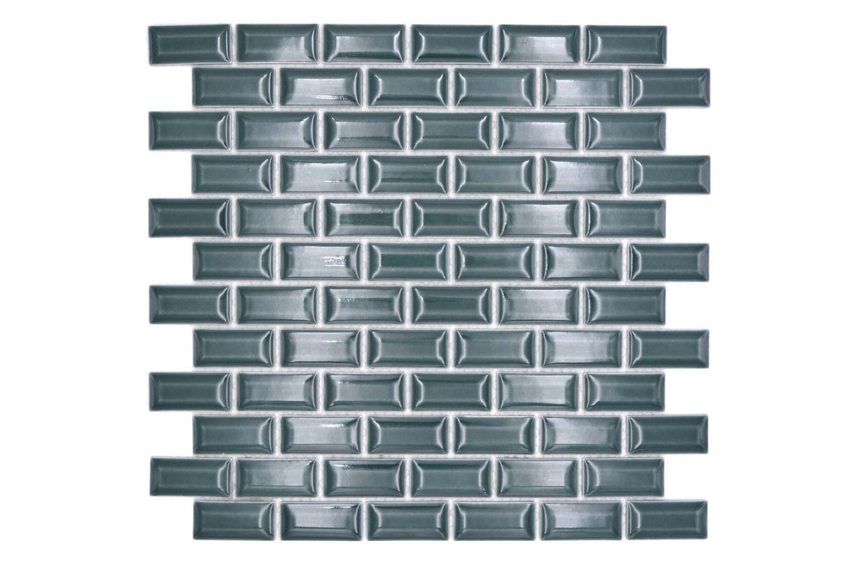 Mosaik Grön Falun - 003 | 0,09 m²/ark