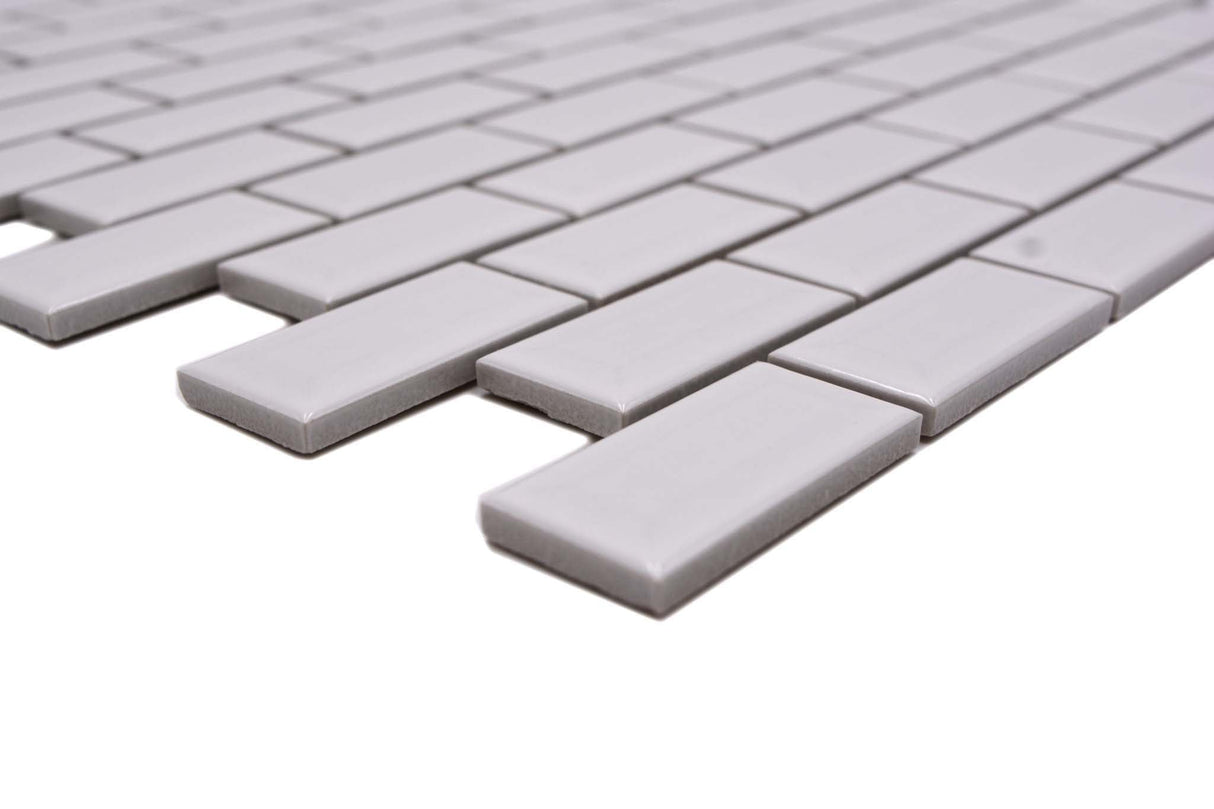 Mosaik Vit Falun - 008 | 0,09 m²/ark