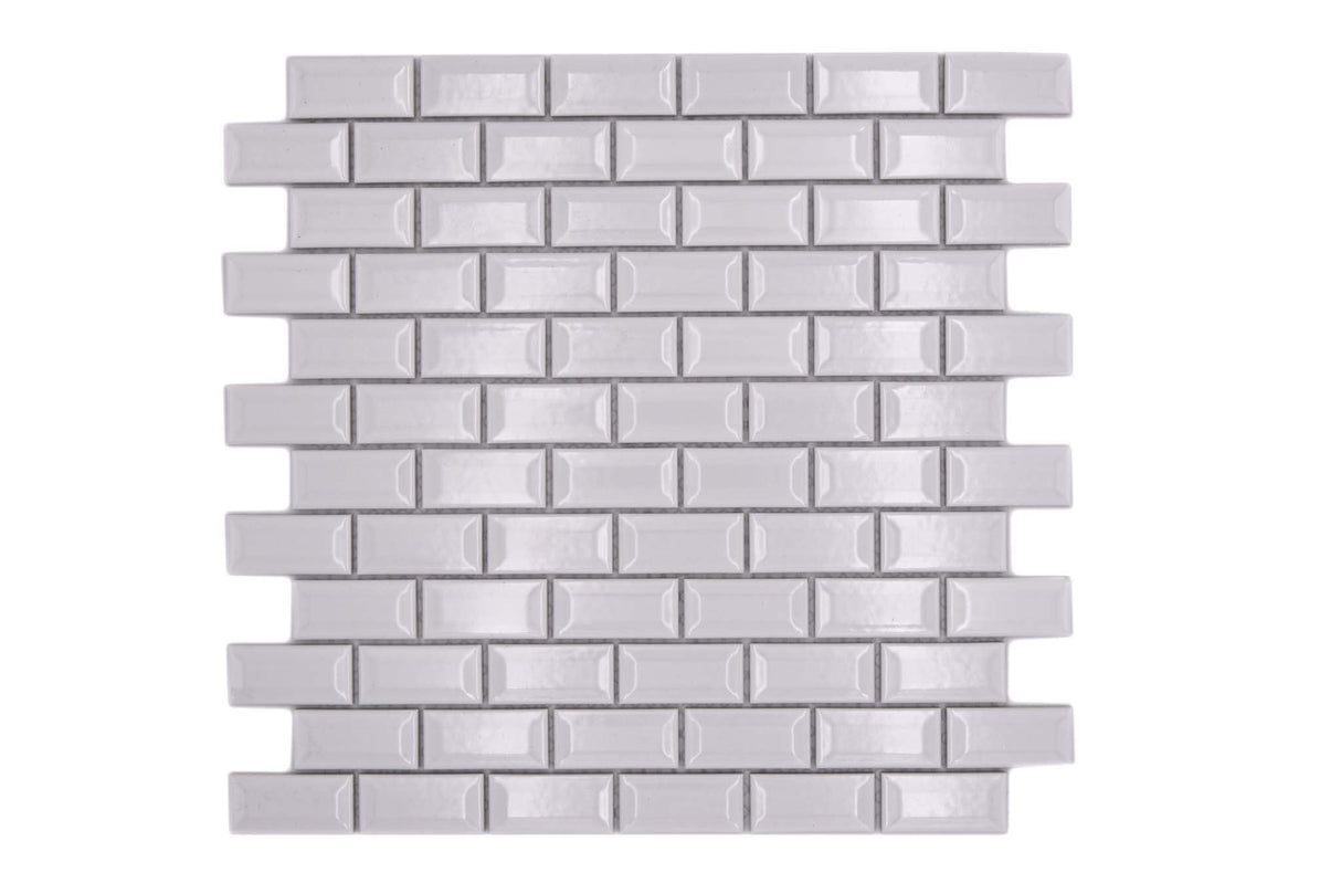 Mosaik Vit Falun - 008 | 0,09 m²/ark