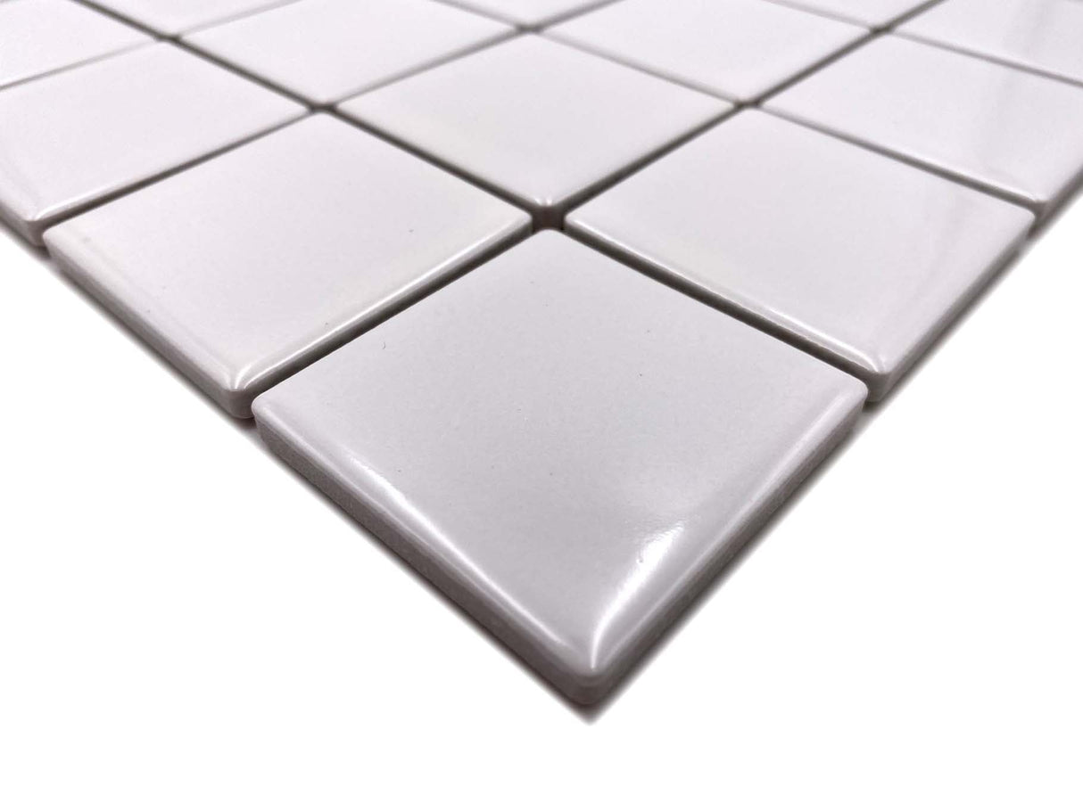 Mosaik Vit Malmö - 007 | 0,089 m²/ark