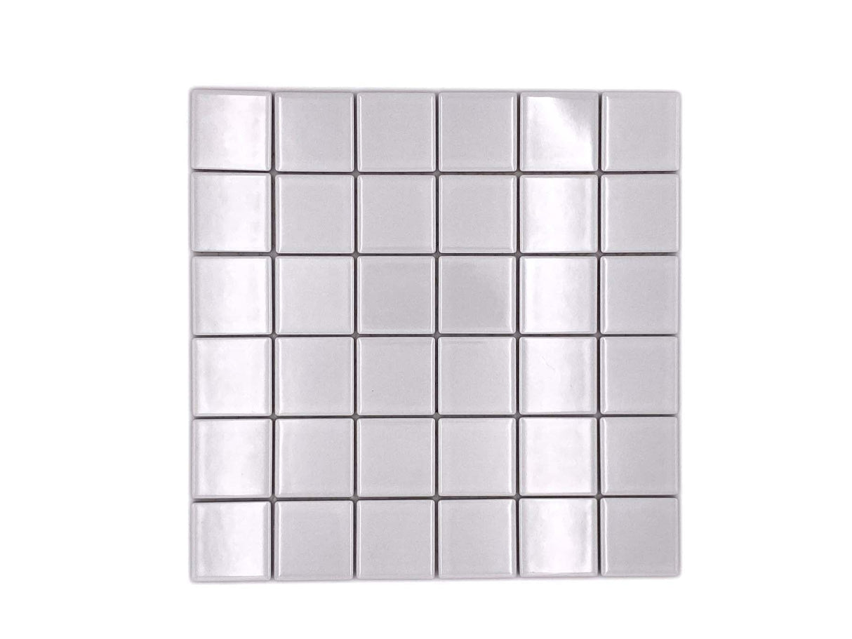 Mosaik Vit Malmö - 007 | 0,089 m²/ark