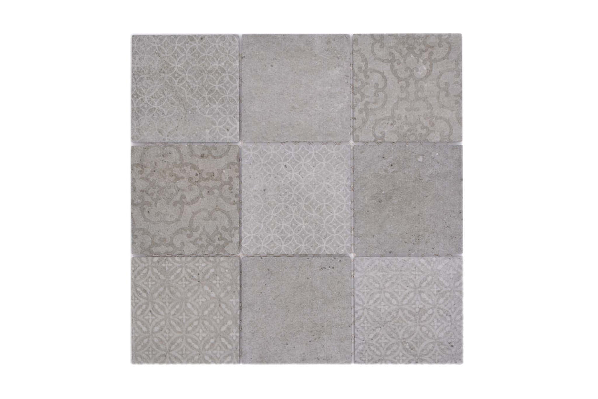 Mosaik Grå Falkenberg - 005 | 0,089 m²/ark