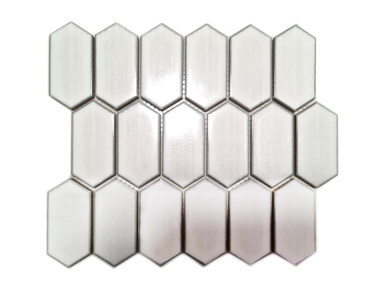 Mosaik Vit Arendal - 001 | 0,074 m²/ark