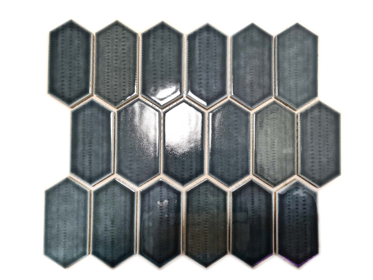 Mosaik Svart Arendal - 003 | 0,074 m²/ark