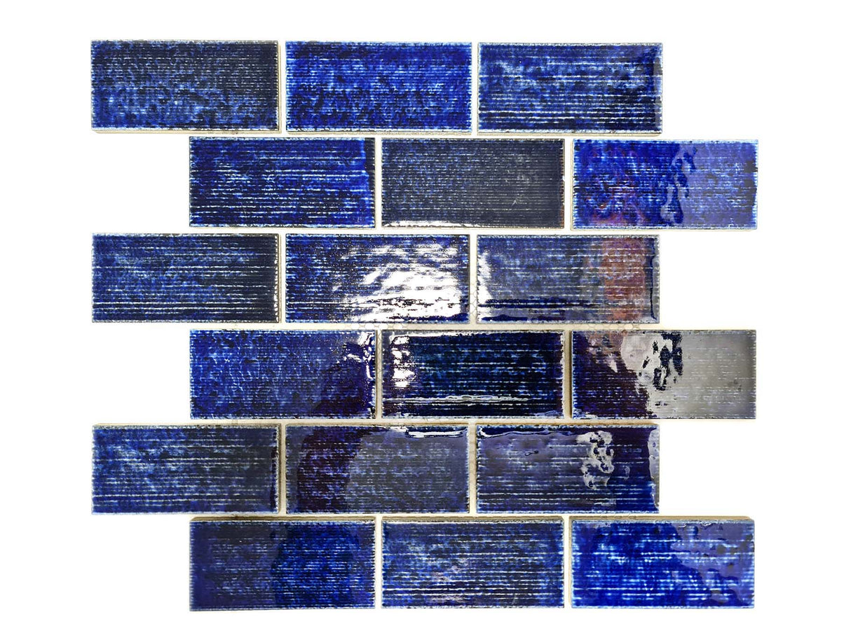 Mosaik Blå Arendal - 006 | 0,088 m²/ark