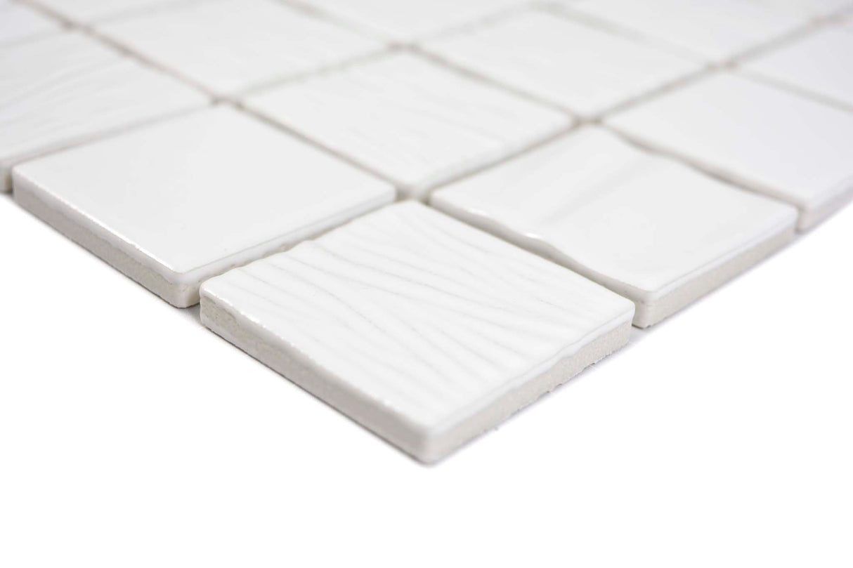 Mosaik Vit Ängelholm - 005 | 0,087 m²/ark