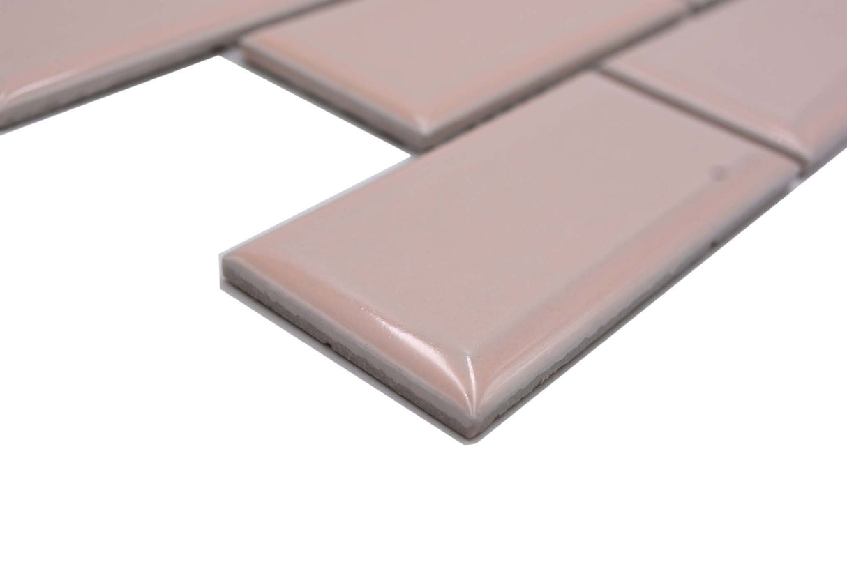 Mosaik Rosa Falun - 023 | 0,086 m²/ark