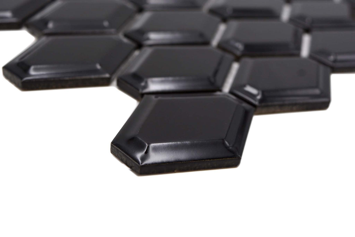 Mosaik Svart Falun - 028 | 0,067 m²/ark