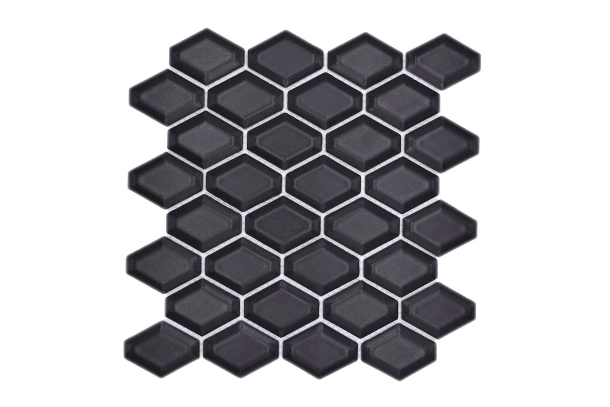 Mosaik Svart Falun - 029 | 0,067 m²/ark