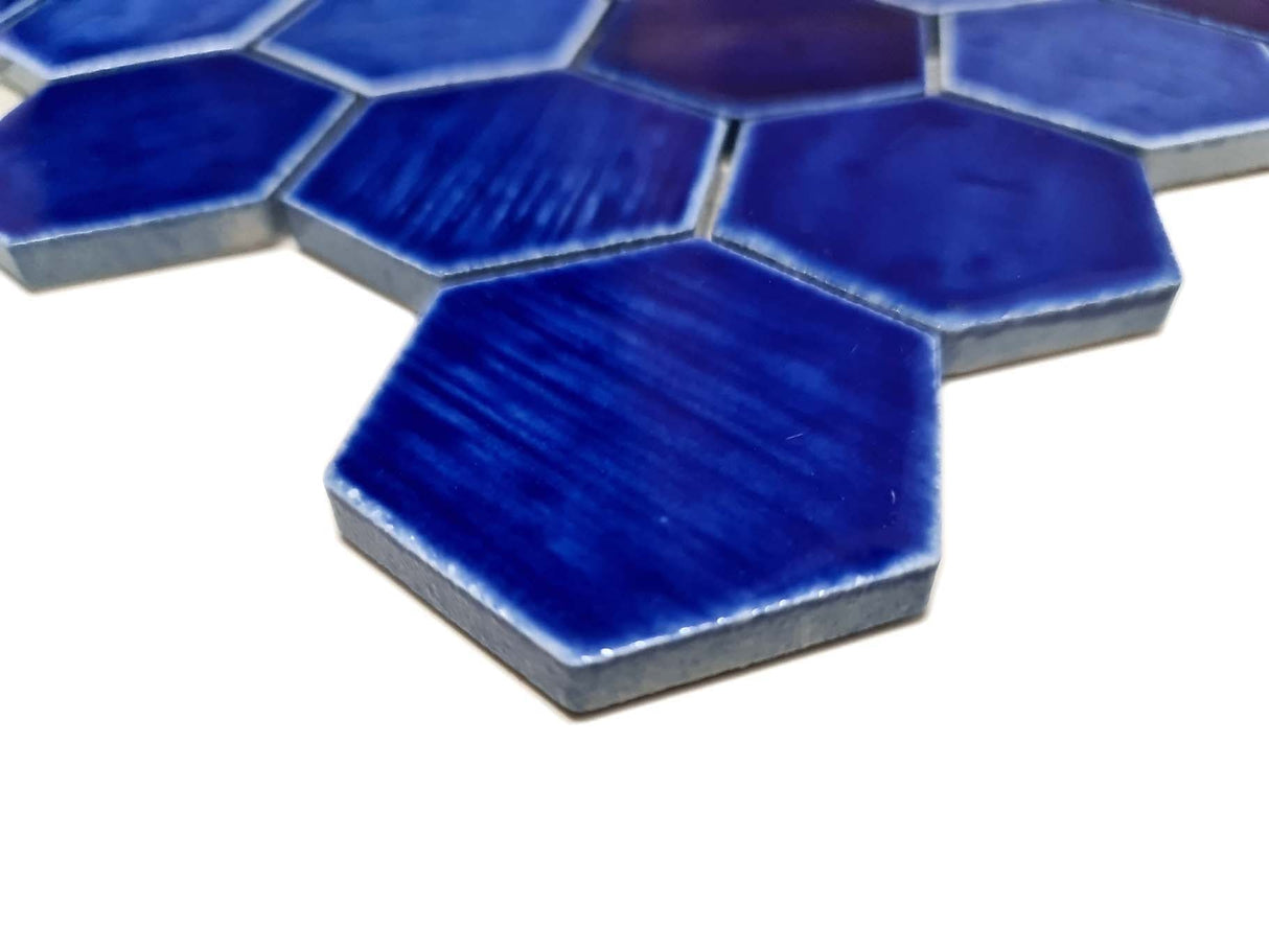 Mosaik Blå Arendal - 010 | 0,074 m²/ark