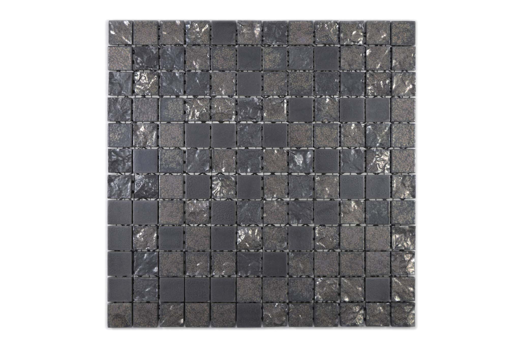 Mosaik Svart Ängelholm - 008 | 0,1 m²/ark