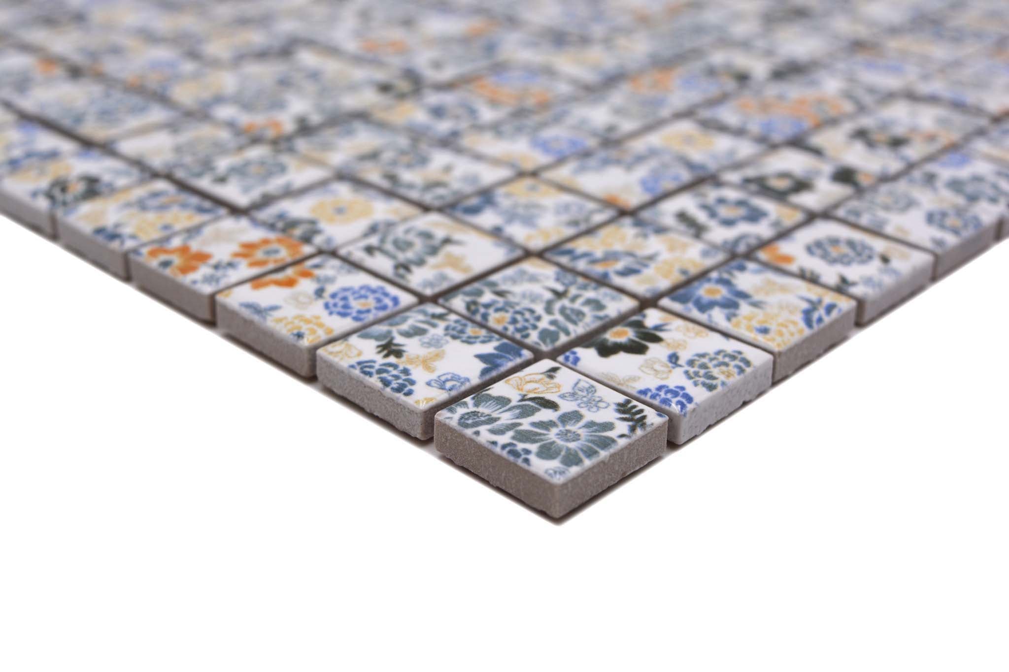 Mosaik Vit Falkenberg - 008 | 0,093 m²/ark