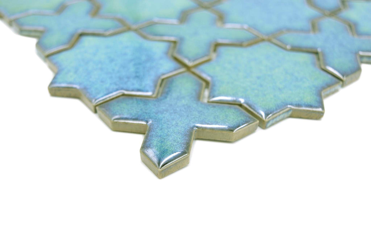 Mosaik Grön Helsingborg - 006 | 0,088 m²/ark