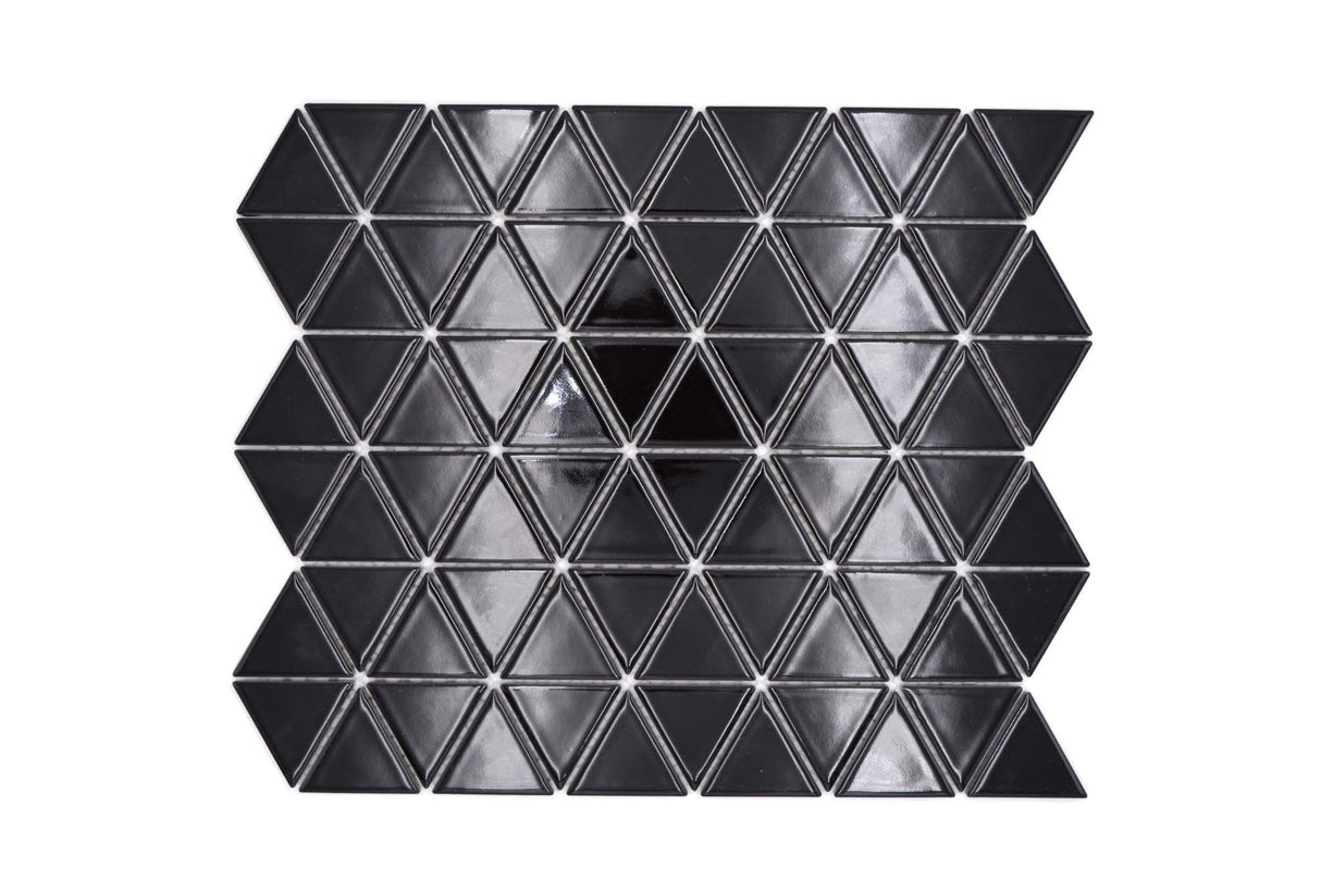 Mosaik Svart Örebro - 004 | 0,073 m²/ark