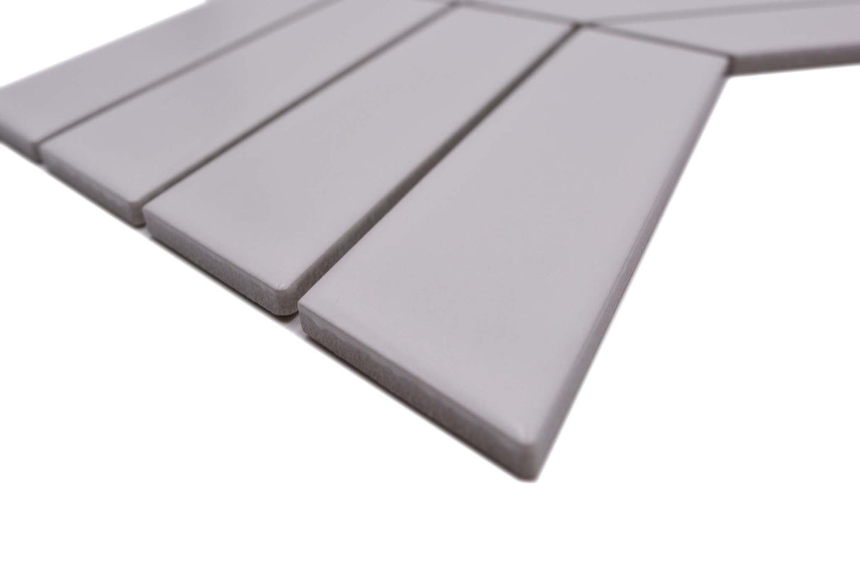 Mosaik Vit Strömsund - 001 | 0,071 m²/ark