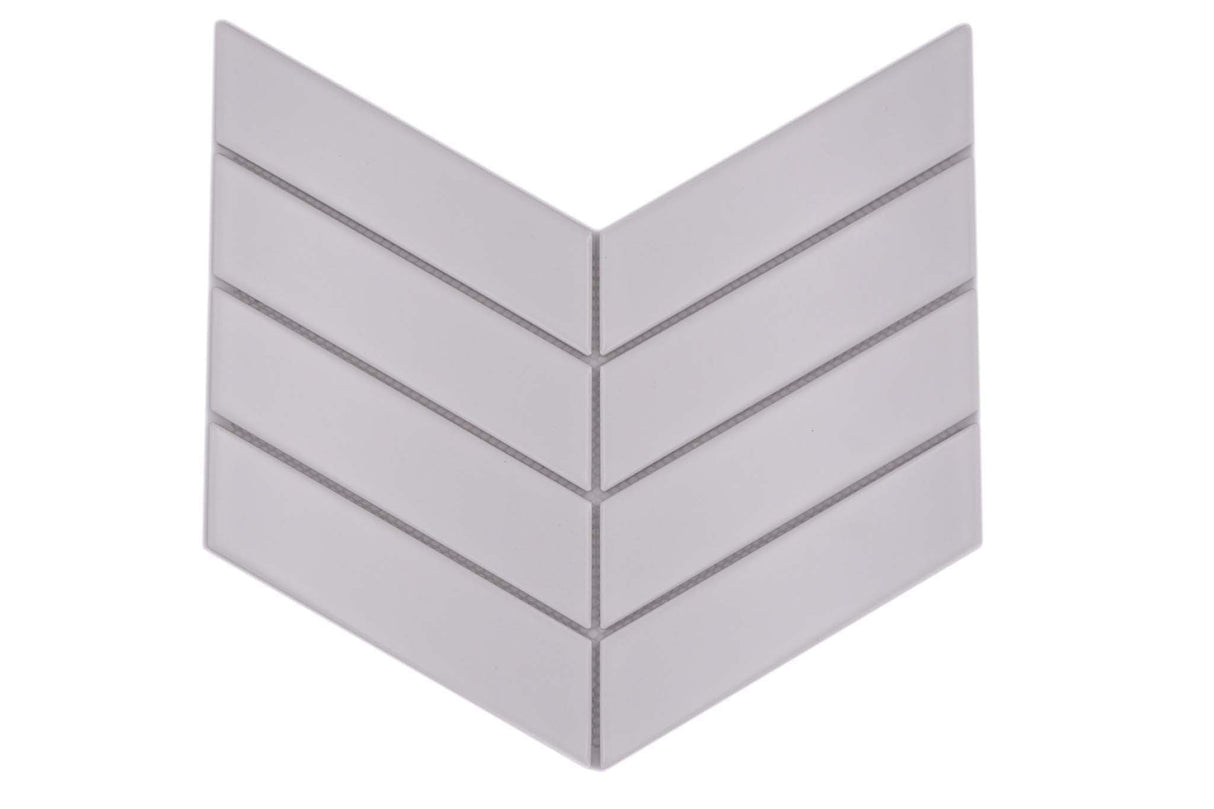 Mosaik Vit Strömsund - 001 | 0,071 m²/ark