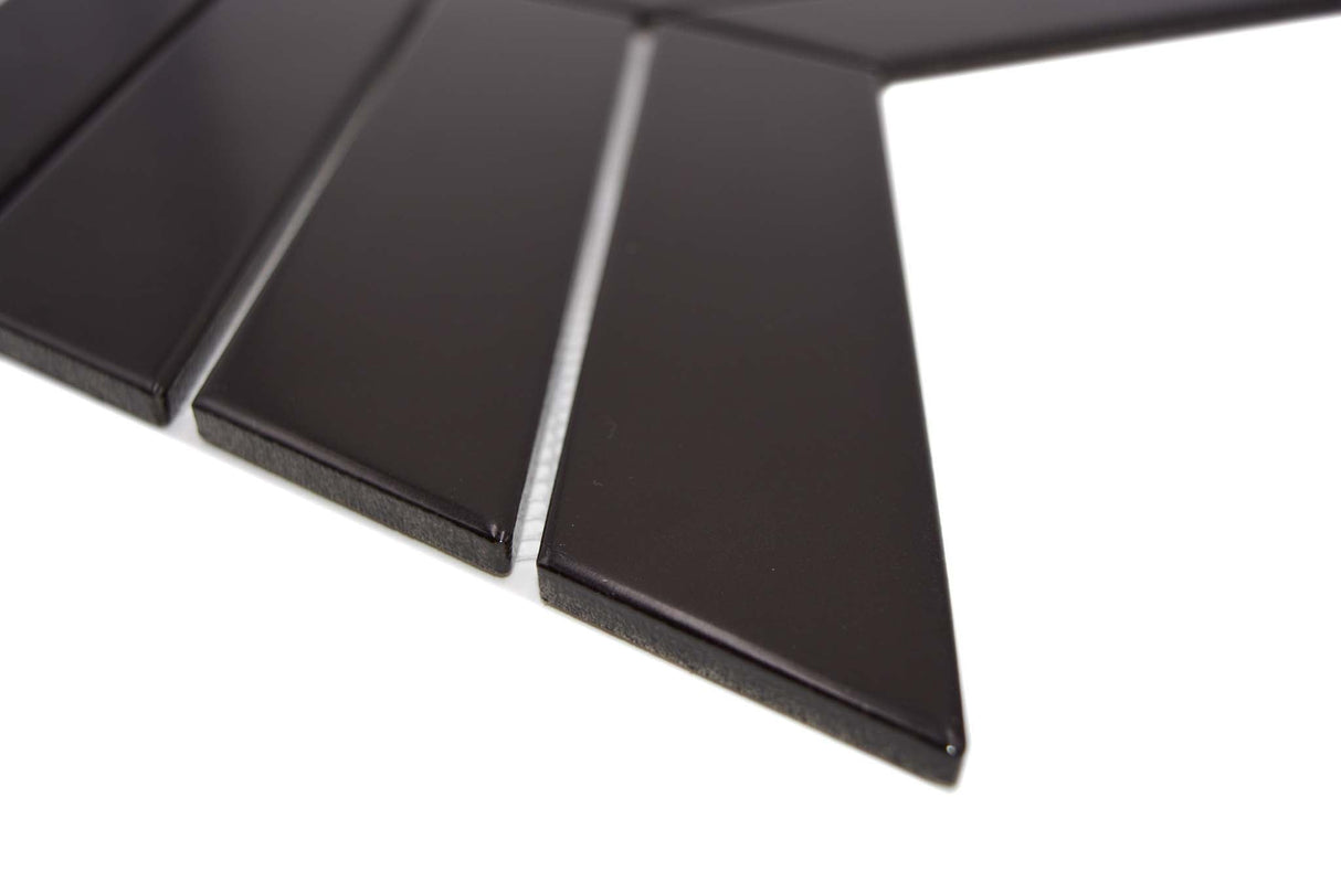 Mosaik Svart Strömsund - 002 | 0,071 m²/ark