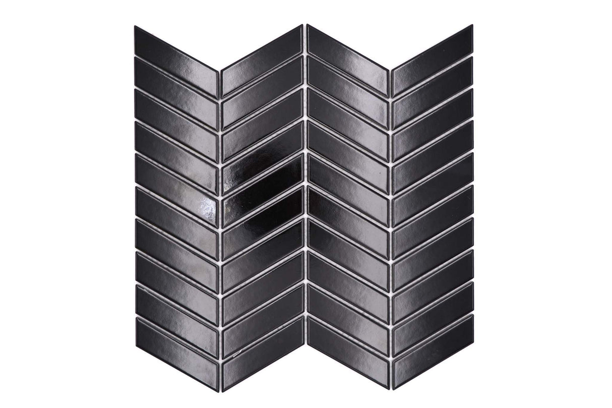 Mosaik Svart Strömsund - 008 | 0,088 m²/ark