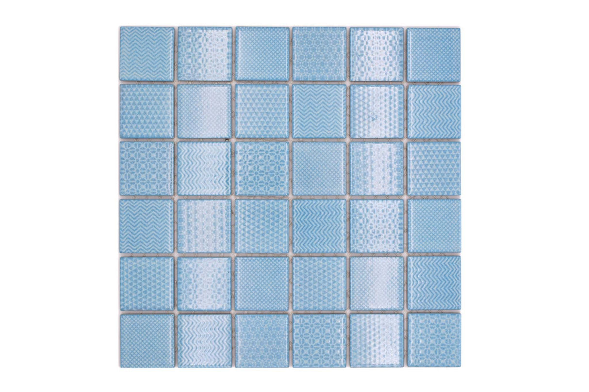 Mosaik Blå Falkenberg - 010 | 0,089 m²/ark