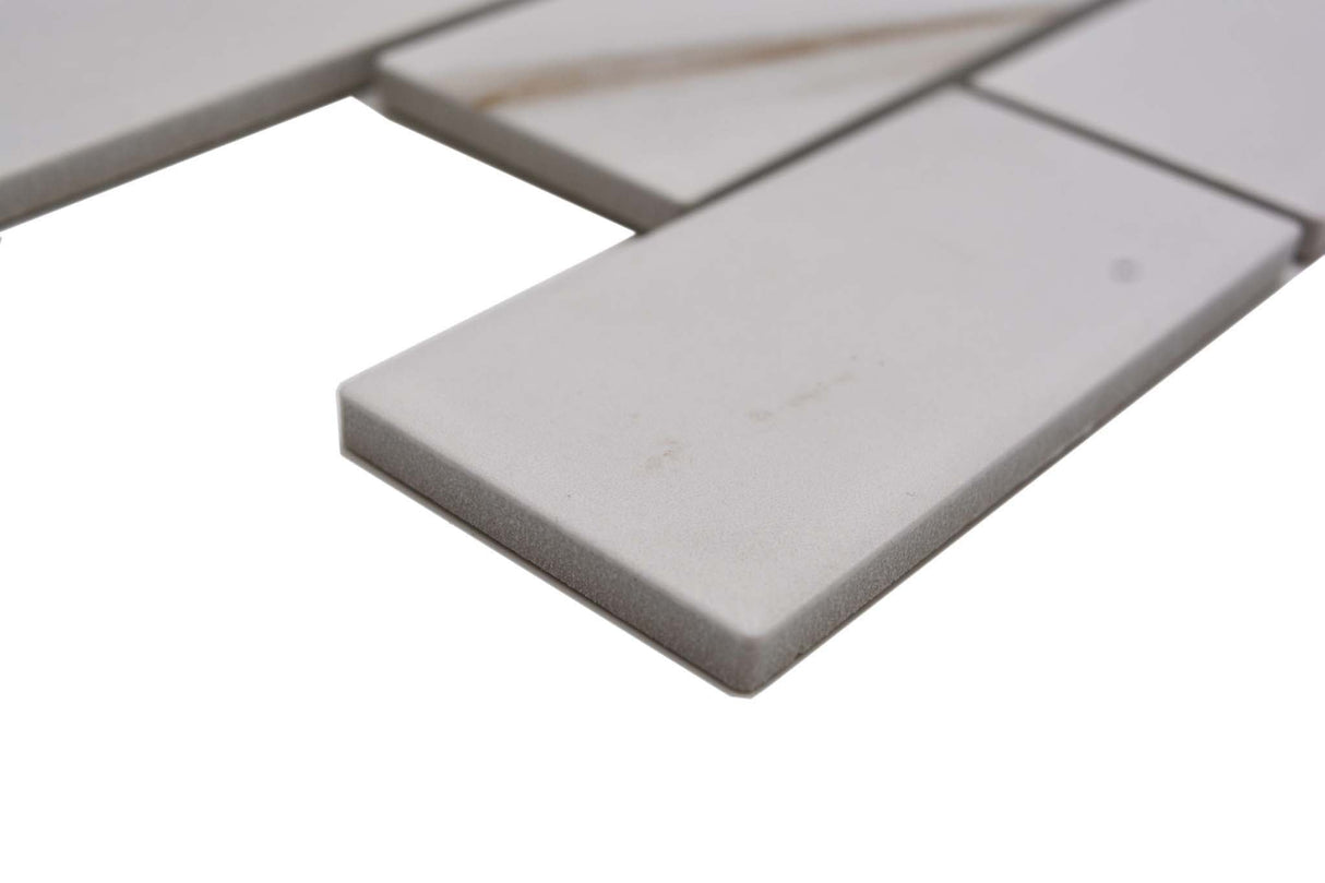 Mosaik Vit Åhus - 002 | 0,086 m²/ark