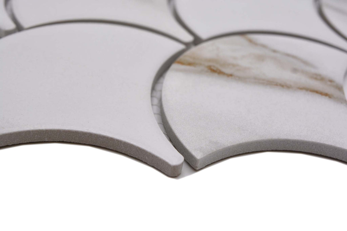 Mosaik Vit Åhus - 004 | 0,07 m²/ark