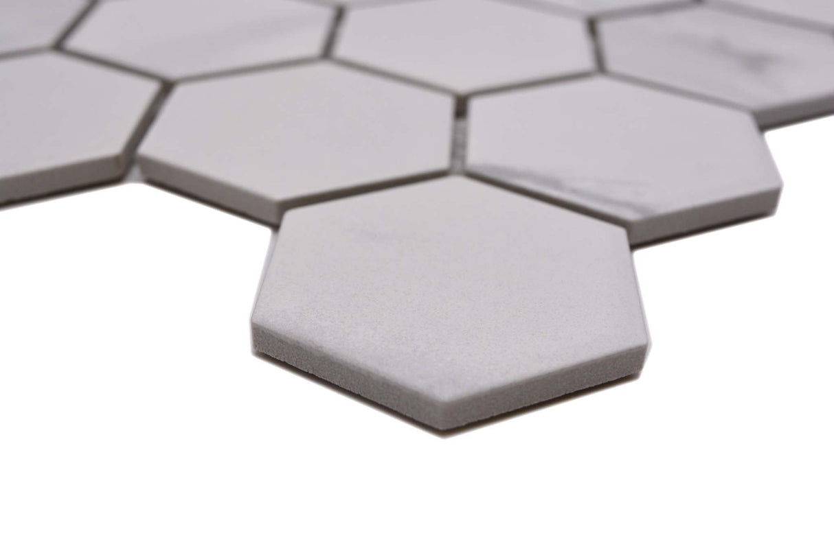 Mosaik Vit Göteborg - 004 | 0,092 m²/ark