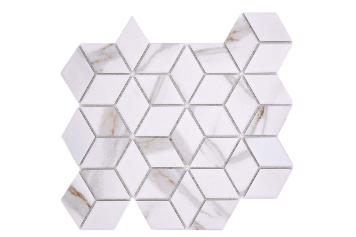 Mosaik Vit Åhus - 009 | 0,081 m²/ark