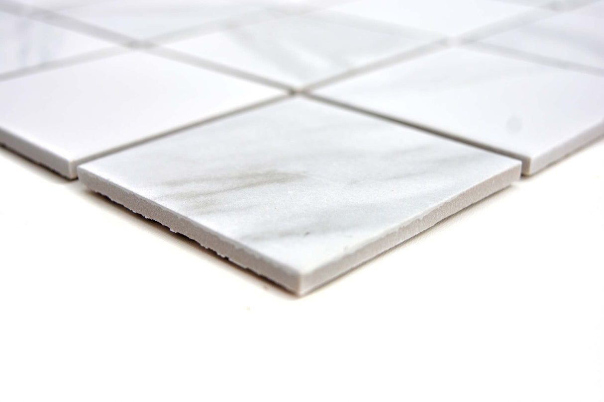 Mosaik Vit Göteborg - 009 | 0,094 m²/ark