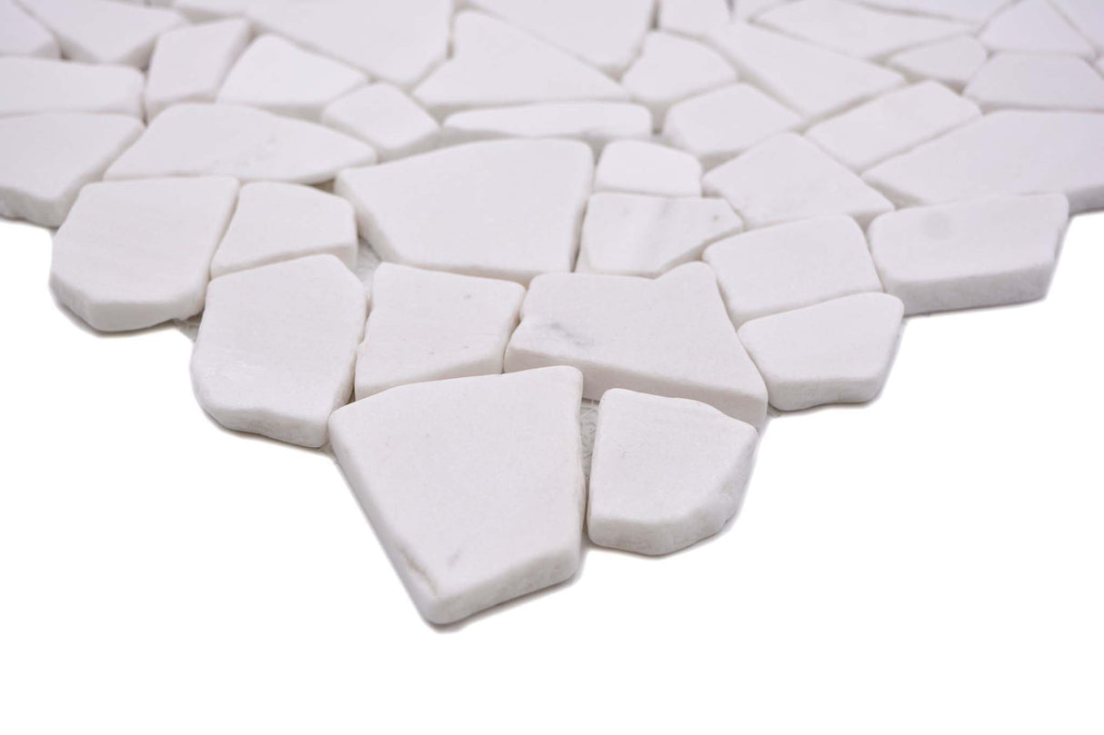 Mosaik Vit Stockholm - 001 | 0,1 m²/ark