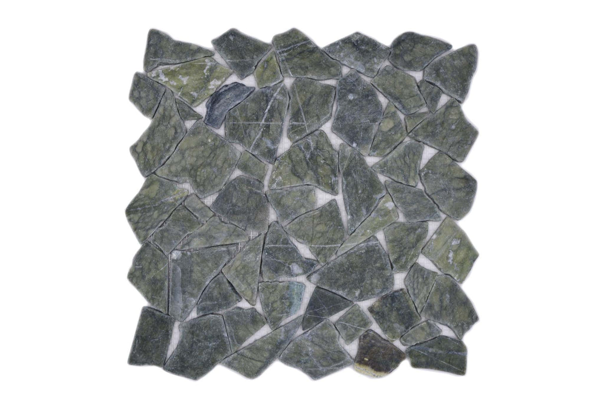 Mosaik Grön Stockholm - 011 | 0,1 m²/ark