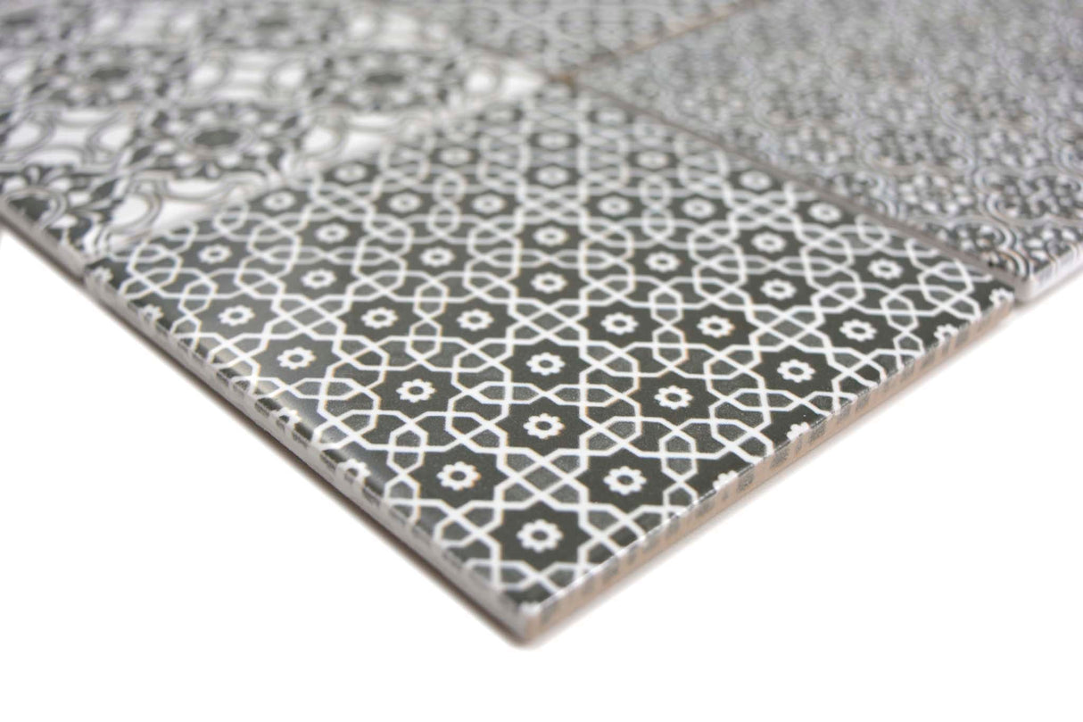 Mosaik Svart Falkenberg - 015 | 0,089 m²/ark