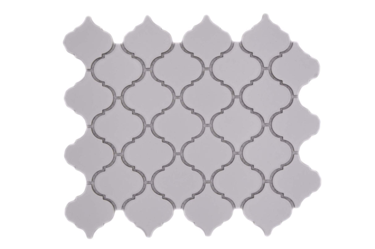 Mosaik Vit Kristiansand - 001 | 0,072 m²/ark