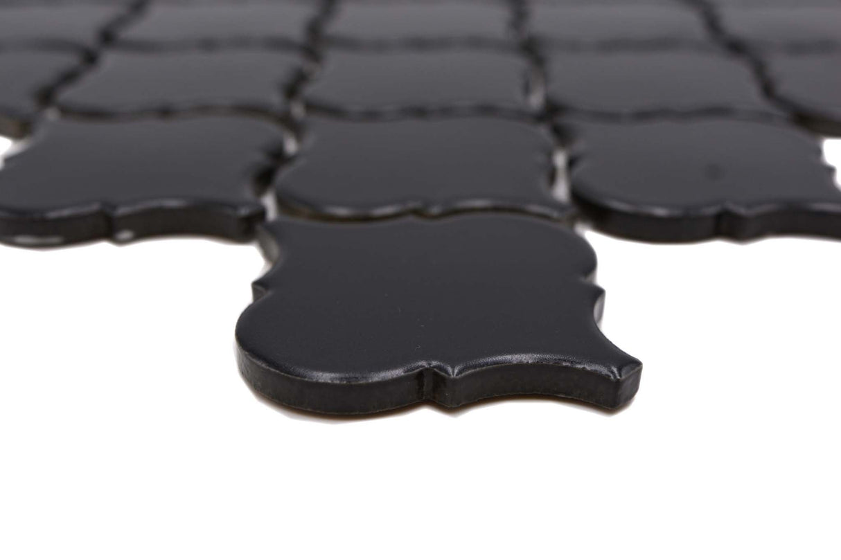 Mosaik Svart Kristiansand - 002 | 0,072 m²/ark