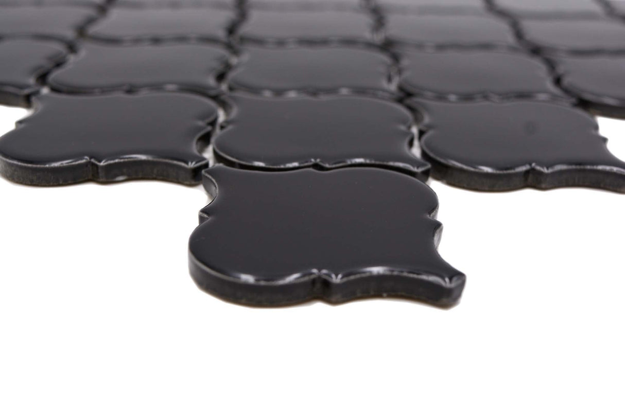 Mosaik Svart Kristiansand - 004 | 0,072 m²/ark