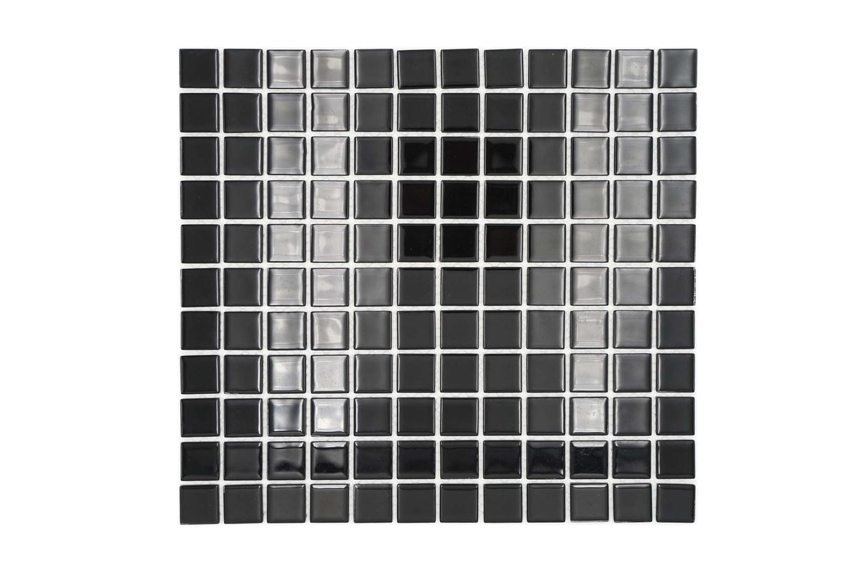 Mosaik Svart Larvik - 004 | 0,099 m²/ark