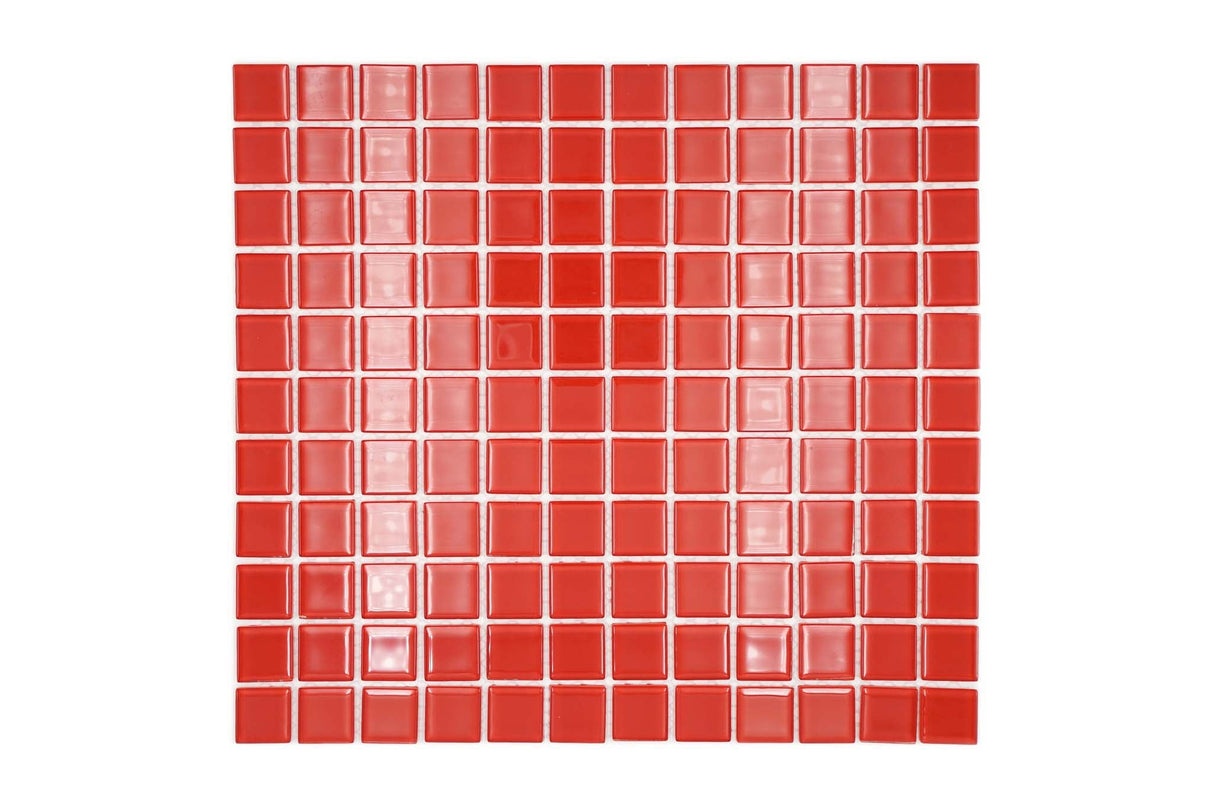 Mosaik Röd Larvik - 005 | 0,099 m²/ark