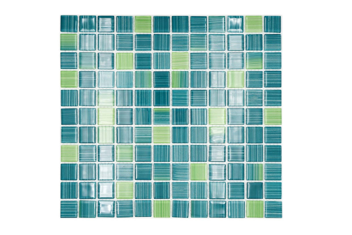 Mosaik Grön Trosa - 001 | 0,099 m²/ark