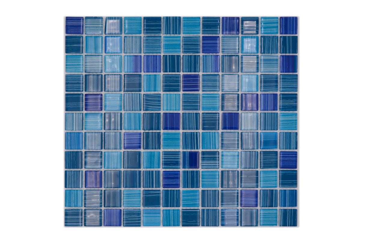 Mosaik Blå Trosa - 003 | 0,099 m²/ark