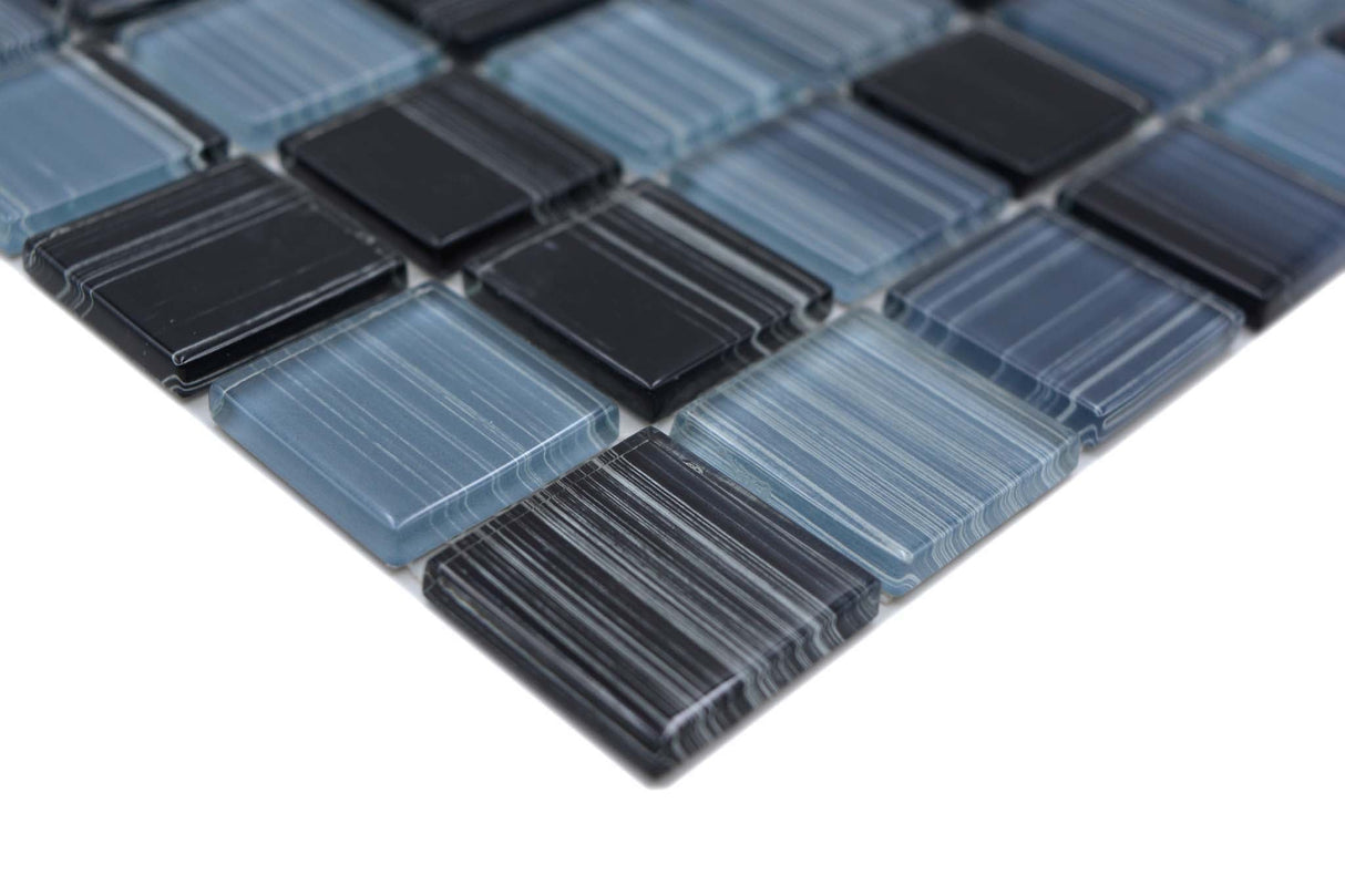 Mosaik Svart Trosa - 005 | 0,099 m²/ark