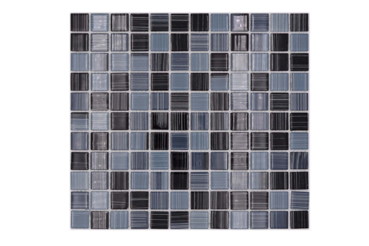 Mosaik Svart Trosa - 005 | 0,099 m²/ark