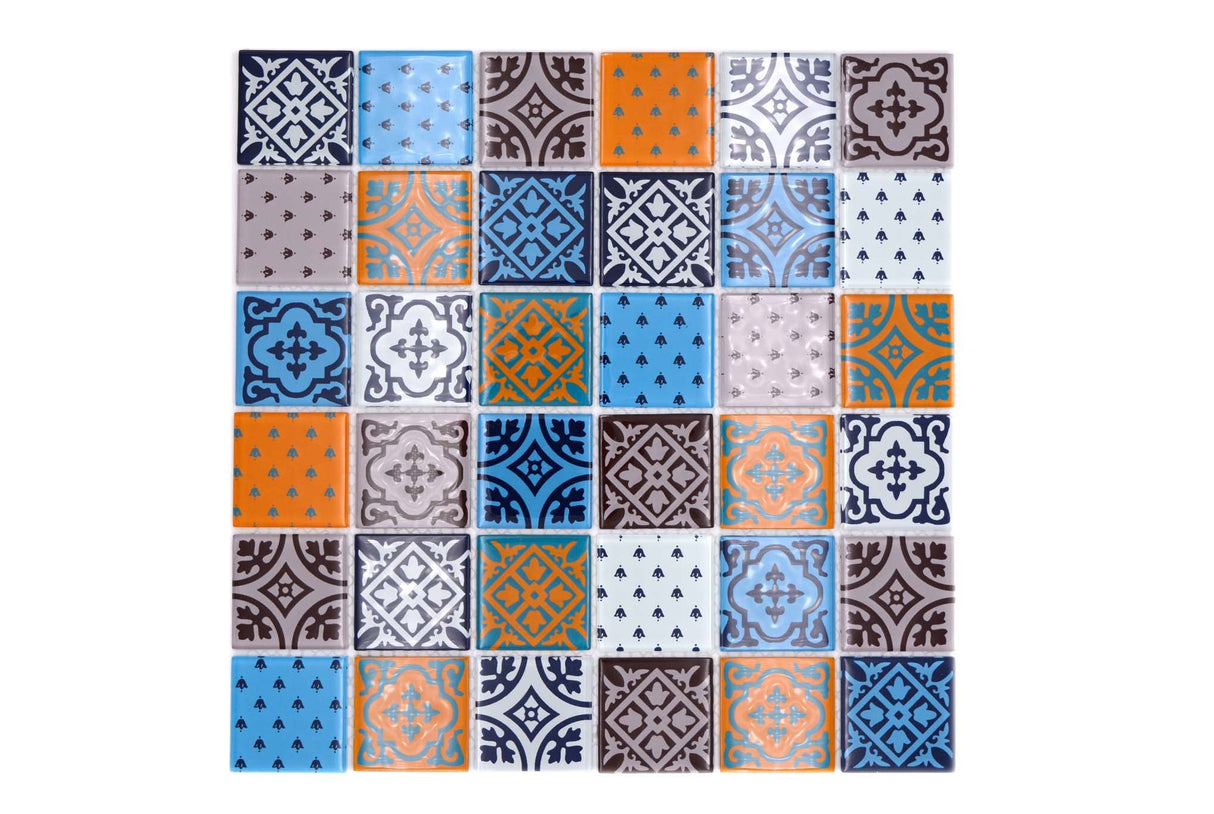 Mosaik Vit Falkenberg - 016 | 0,09 m²/ark