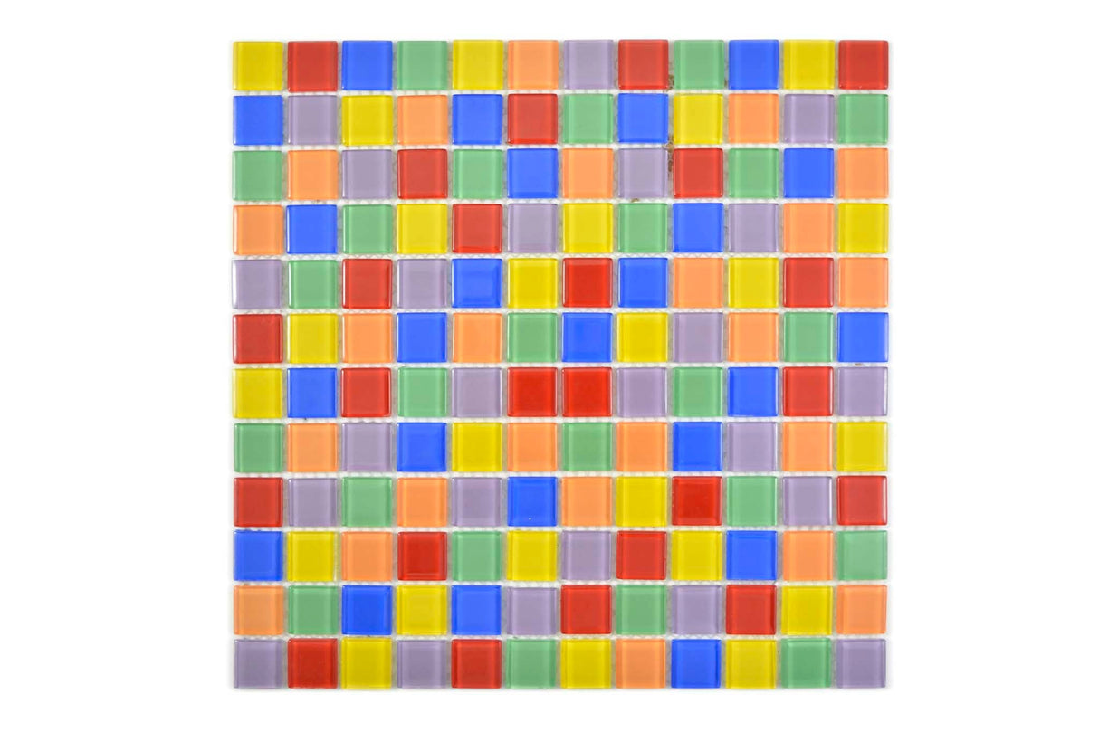 Mosaik Flerfärgad Skien - 001 | 0,09 m²/ark