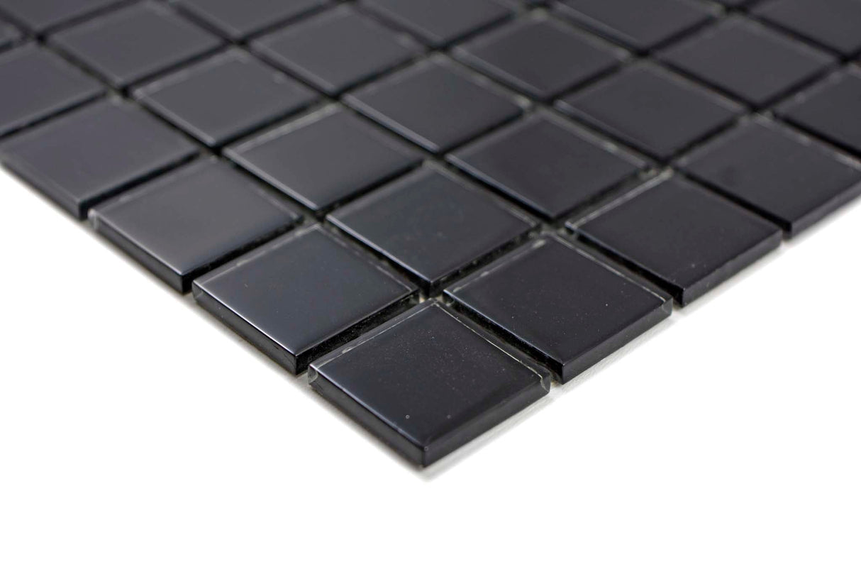 Mosaik Svart Skien - 010 | 0,09 m²/ark