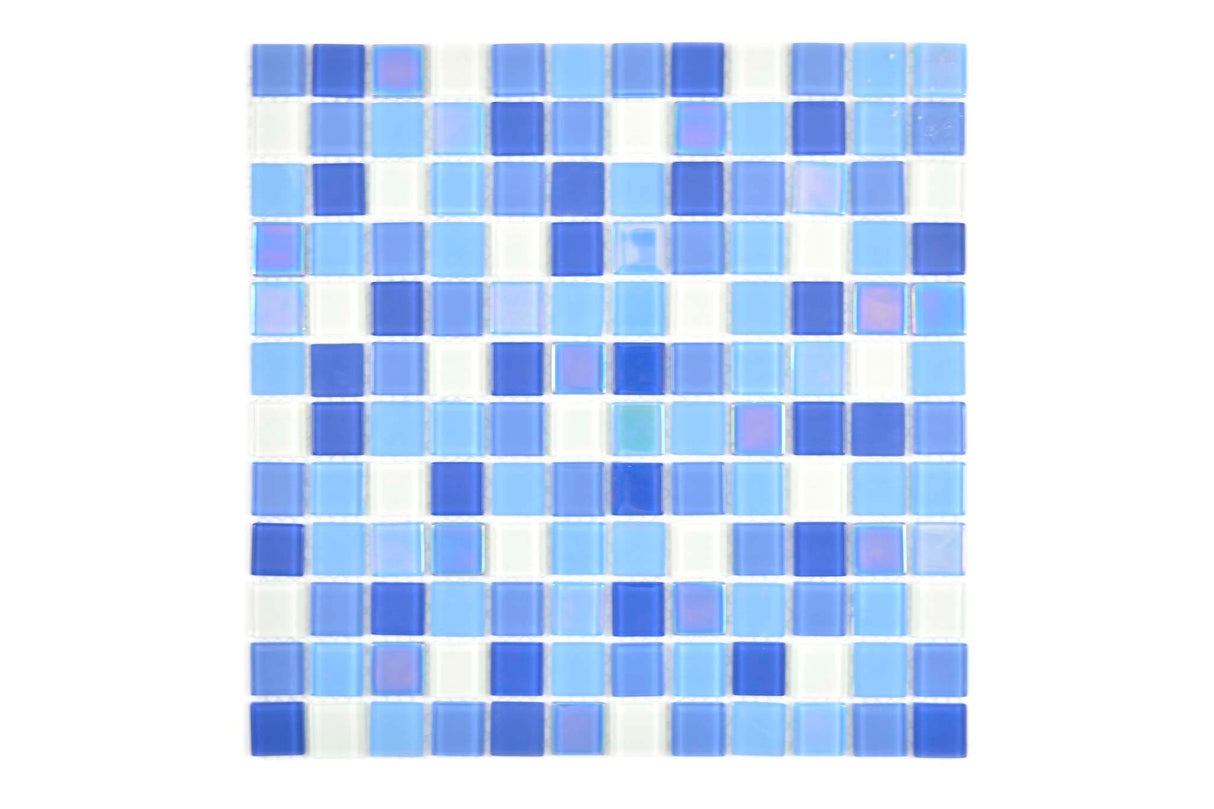 Mosaik Blå Linköping - 001 | 0,09 m²/ark