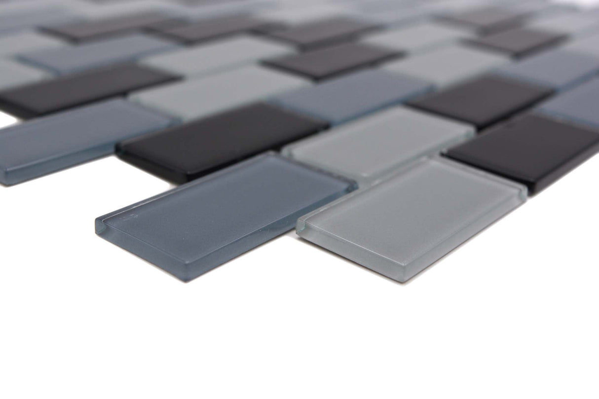 Mosaik Svart Larvik - 015 | 0,1 m²/ark