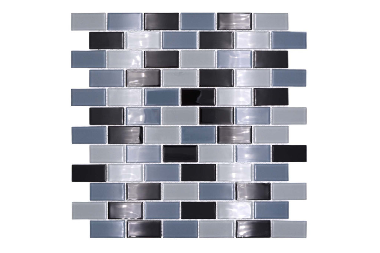 Mosaik Svart Larvik - 015 | 0,1 m²/ark